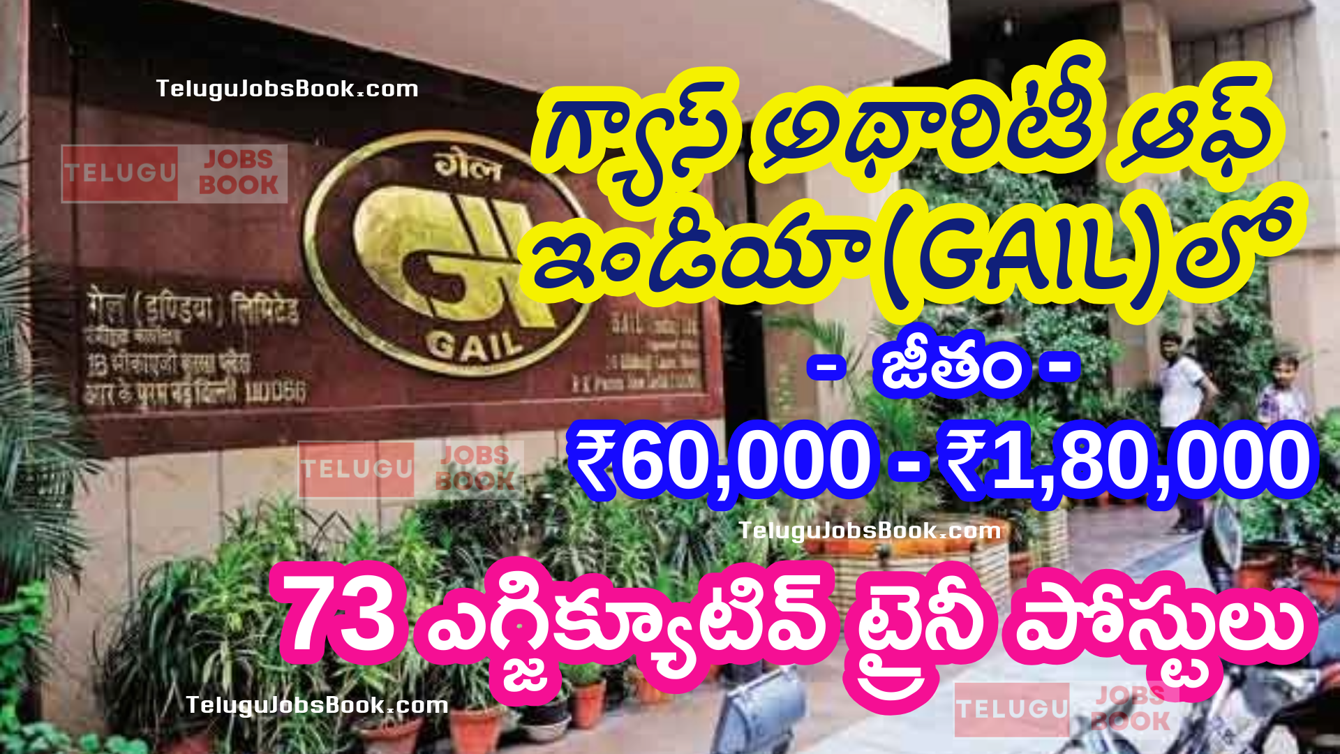 GAIL Executive Trainee Recruitment Through GATE 2025