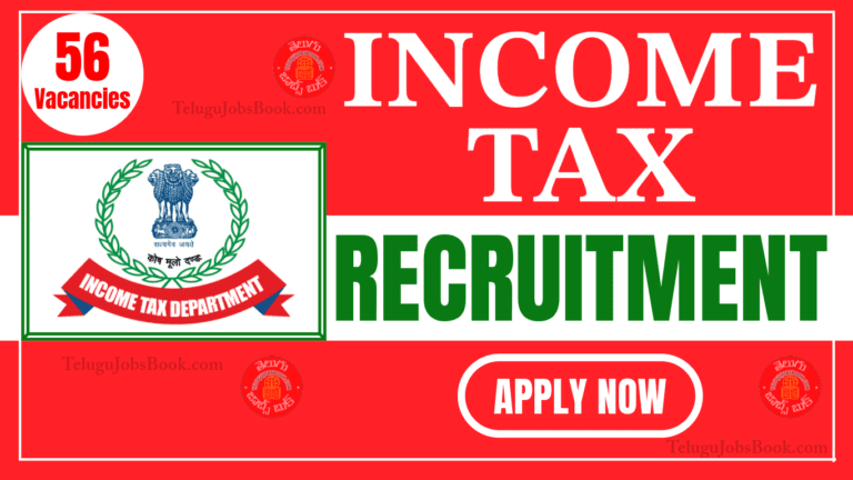 Income Tax Sports Quota Recruitment 2025