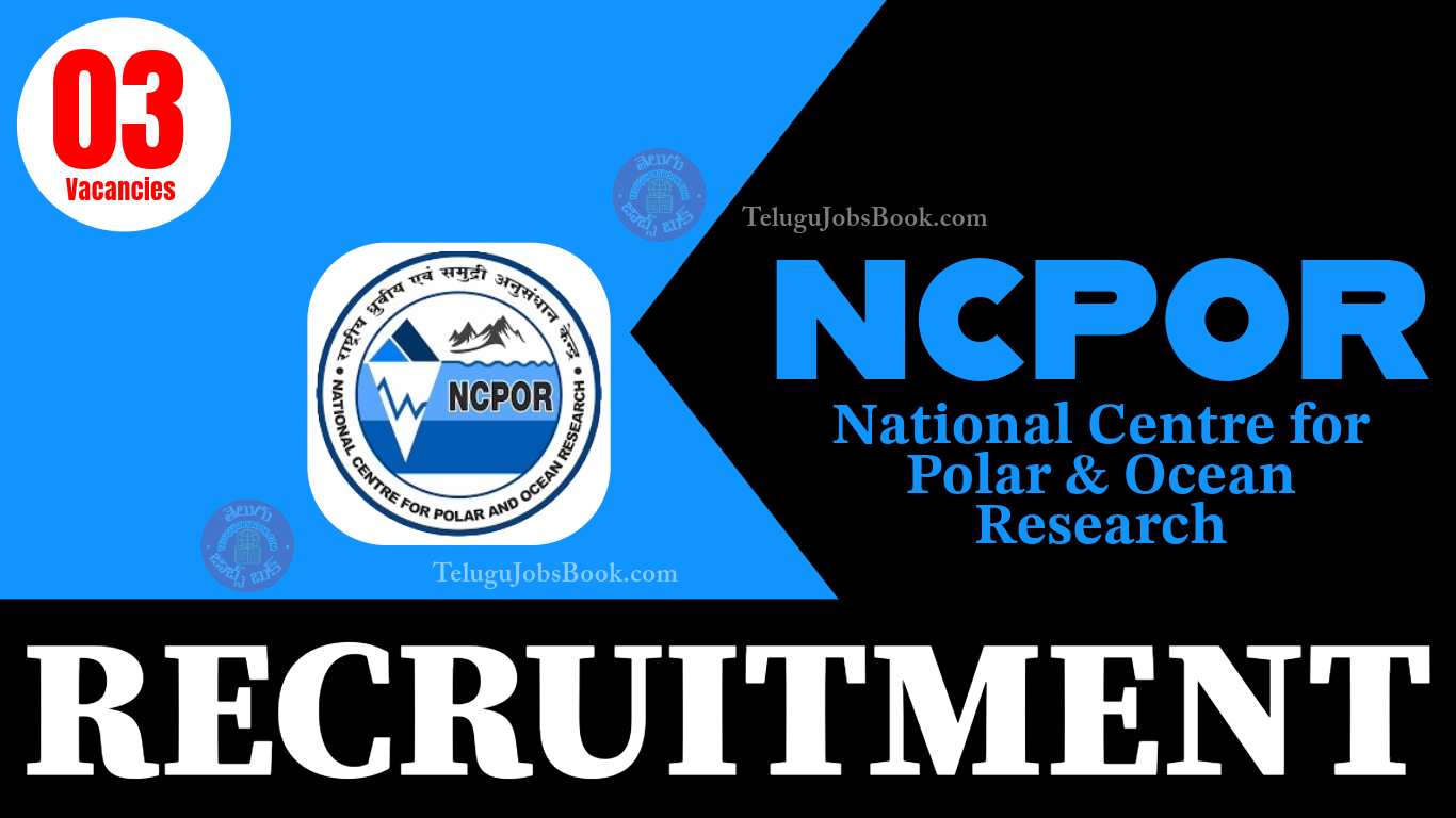 NCPOR Recruitment 2025